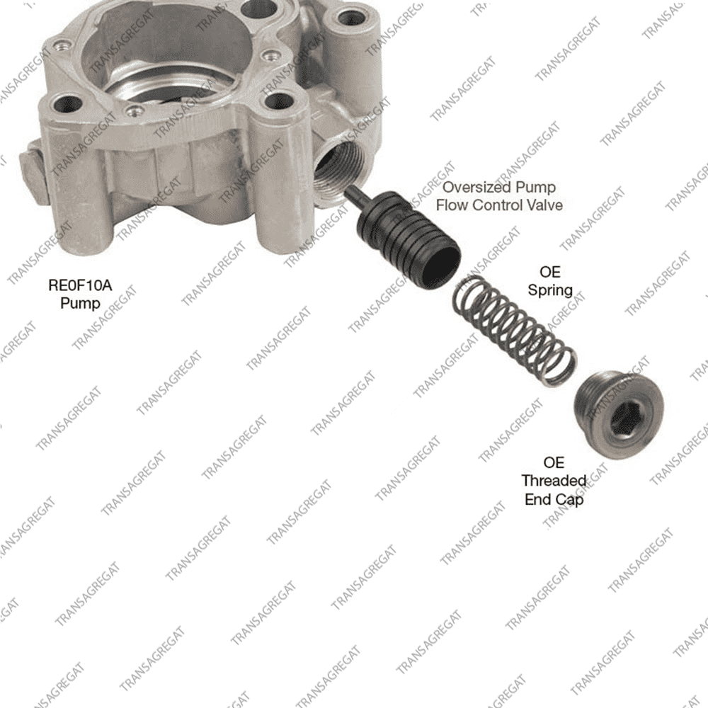 Клапан масляного насоса (ремонтный, алюминиевый)