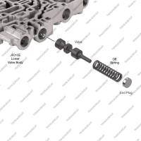Клапан регулировки смазки гидротрансформатора (тип 1, ремонтный)
