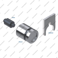 Клапан регулировки блокировки гидротрансформатора плунжерный (ремонтный)