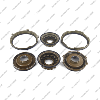 Комплект поршней (6шт., обрезиненные)