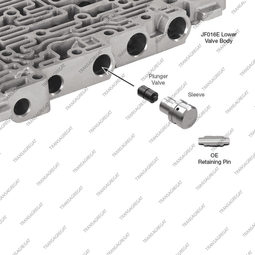 Клапан регулировки смазки гидротрансформатора