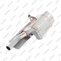 Фильтр (тип 2, металлический, с одним отверстием под болт, увеличенный объем)*