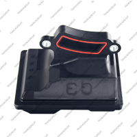 Фильтр (тип 3, пластиковый, фетра, овальный маслозаборник с края)