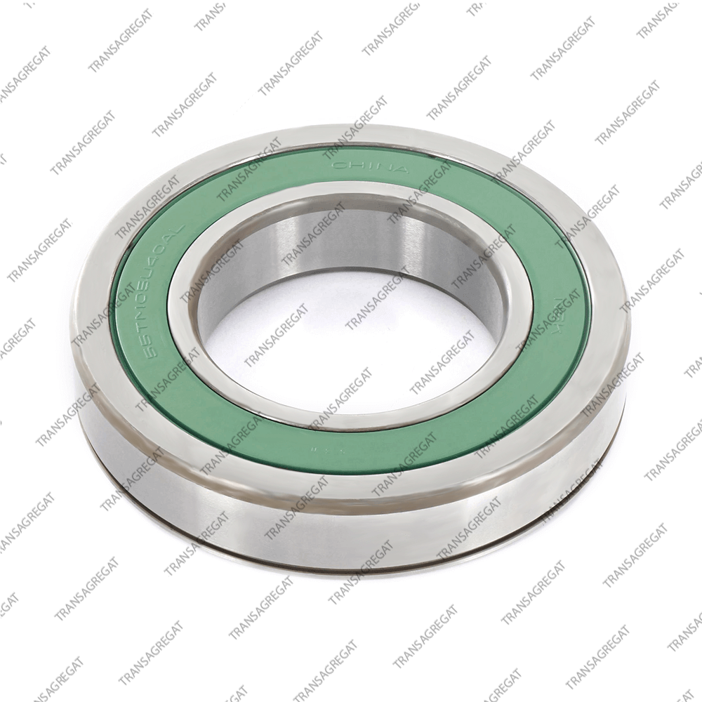 Подшипник ведущего шкива передний (55x101x20.0, шариковый, без стопорного кольца в комплекте)